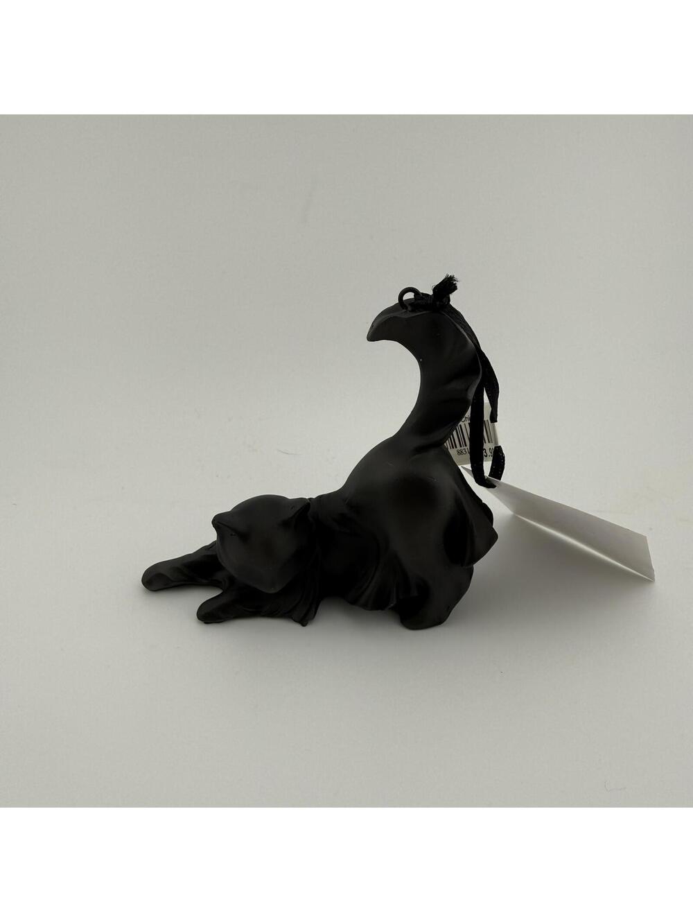 Cracker Barrel Ghost Black Cat Halloween Ornament, NEW
